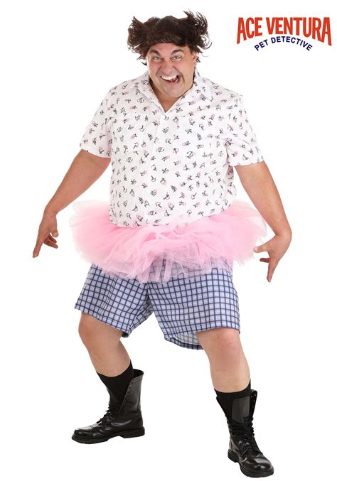 ace ventura in a tutu|Adult Ace Ventura Tutu Costume 